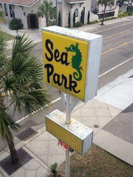 Sea Park Motel Myrtle Beach Exterior photo